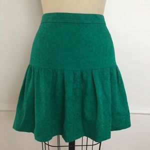 J.Crew flounced skirt
